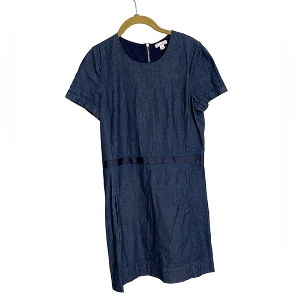 Gap Denim Shift Dress 4 - Picture 1 of 7